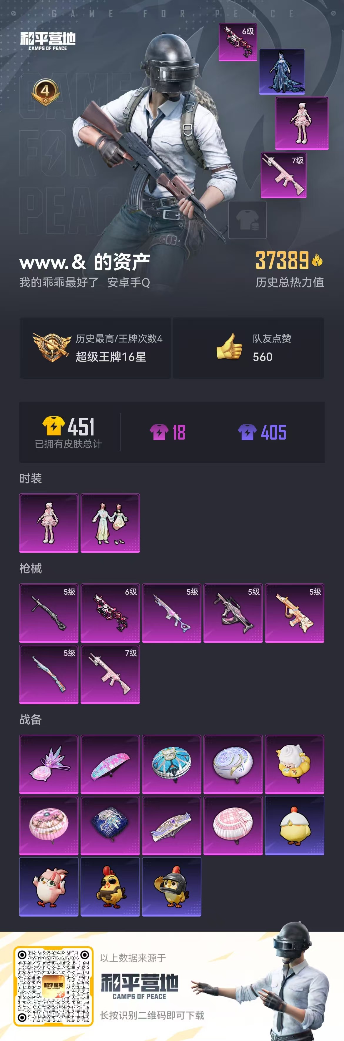 HPSJ3415055和平精英账号详情图5 HPSJ3415055和平精英账号详情图5