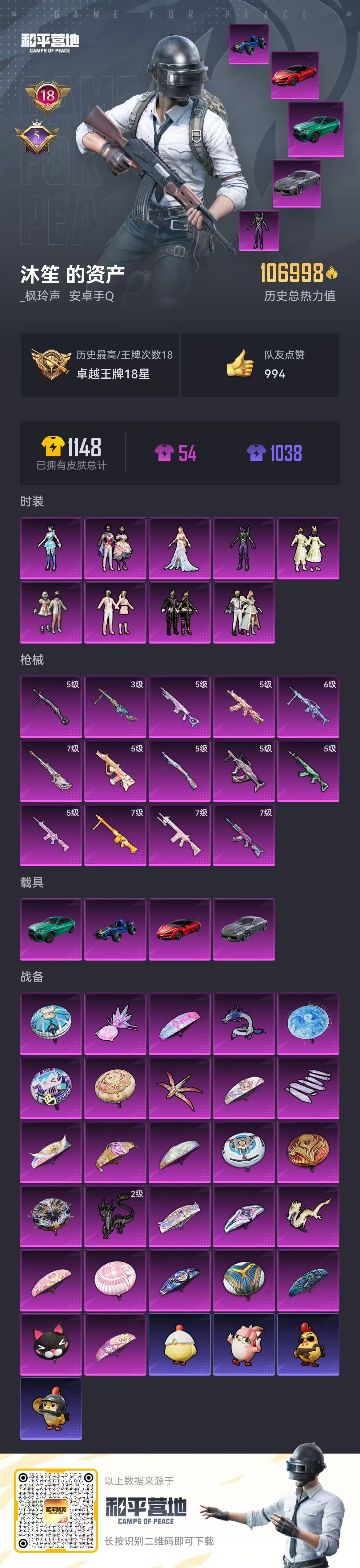 HPSJ3415047和平精英账号详情图5 HPSJ3415047和平精英账号详情图5