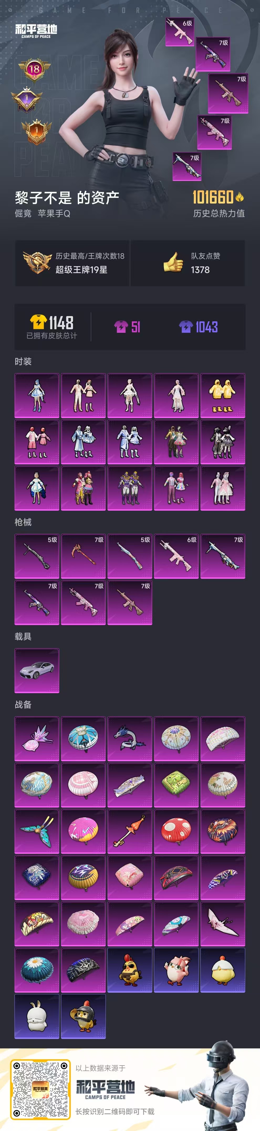 HPSJ3408225和平精英账号详情图3 HPSJ3408225和平精英账号详情图3