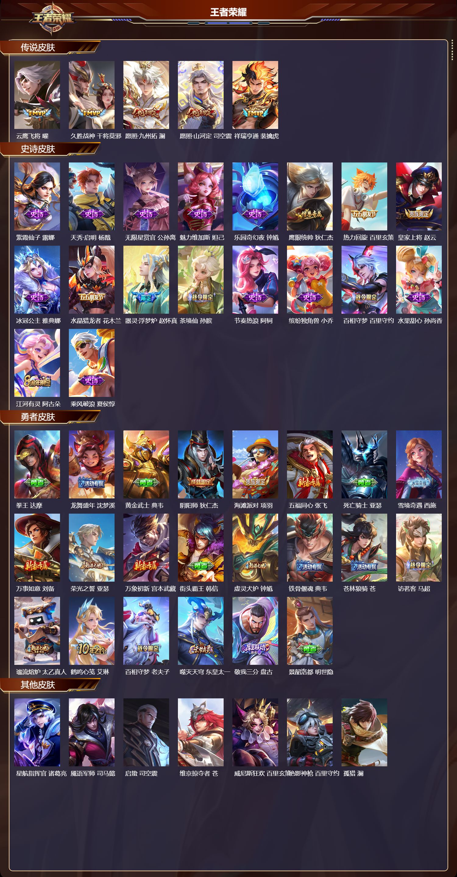 WZCMW413248王者荣耀账号详情图2