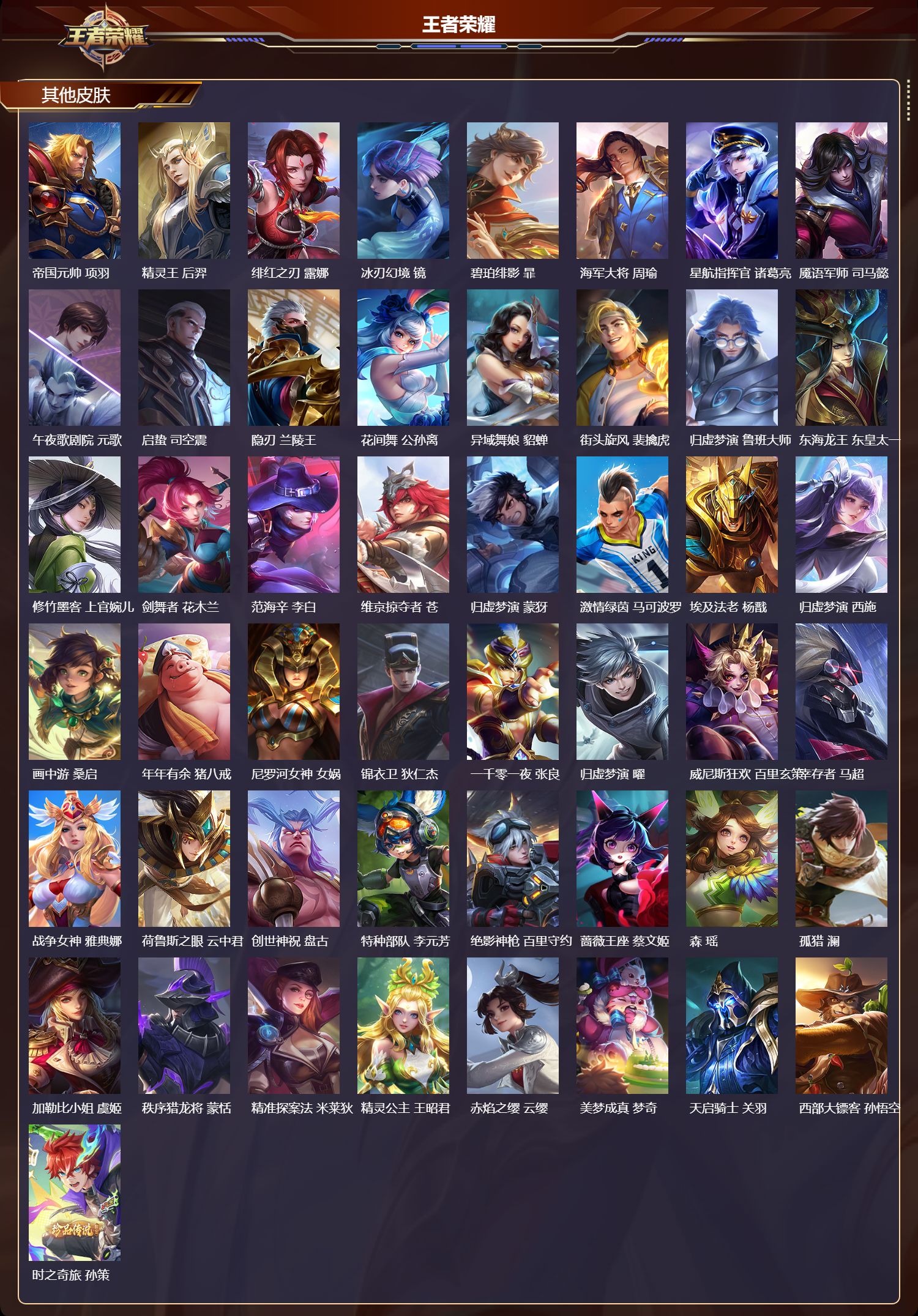 WZMK3402613王者荣耀账号详情图6 WZMK3402613王者荣耀账号详情图6