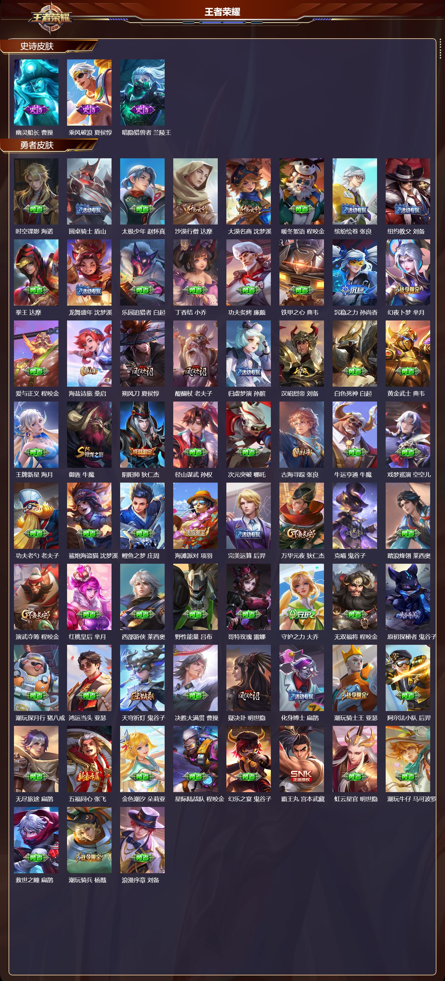 WZMK3402626王者荣耀账号详情图4