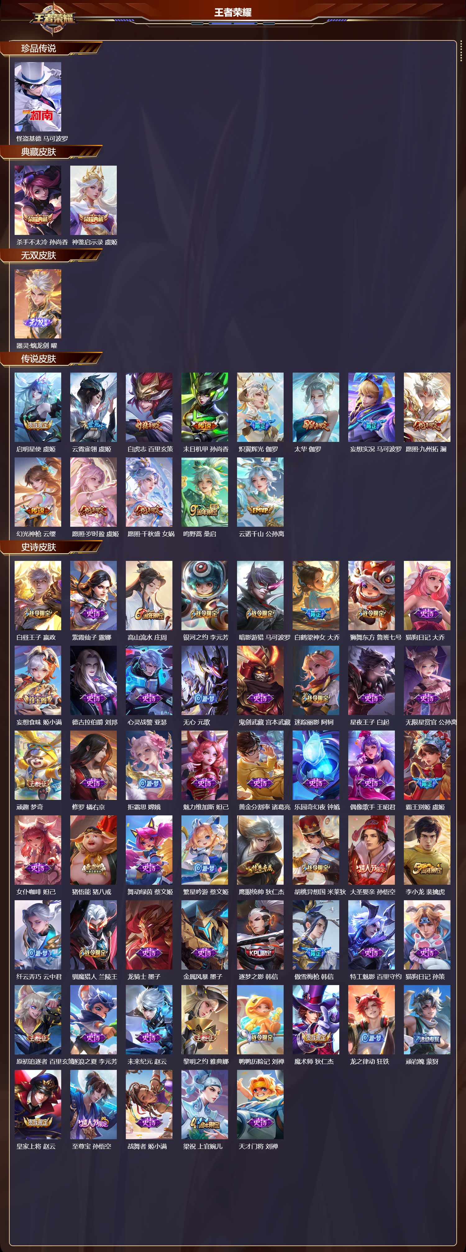 WZCMW3413891王者荣耀账号详情图13