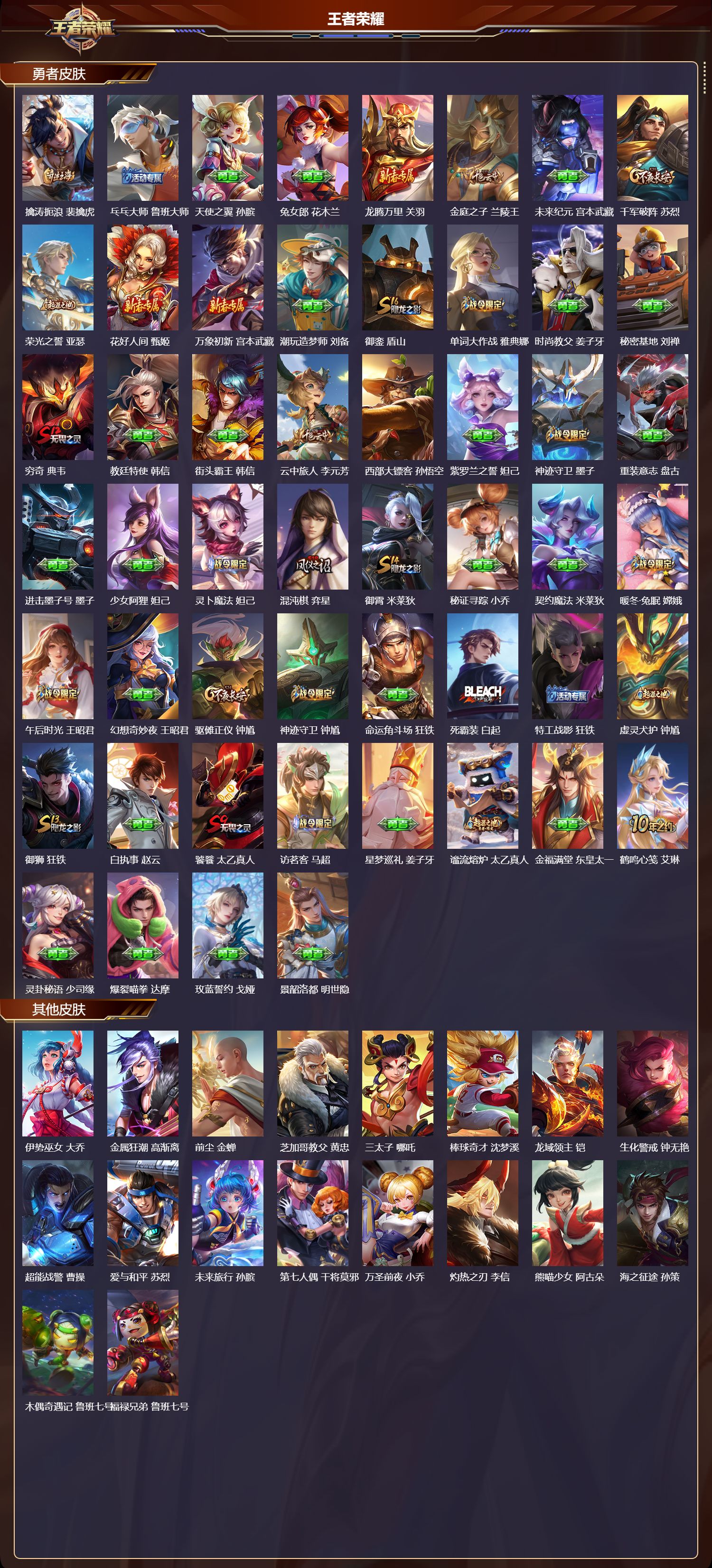 WZMK3402613王者荣耀账号详情图5 WZMK3402613王者荣耀账号详情图5