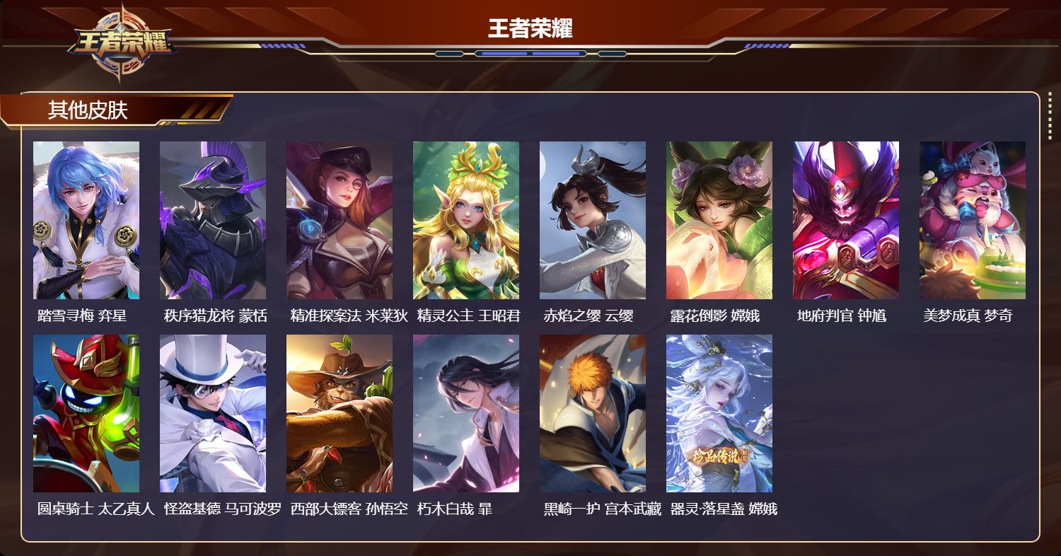 WZMK3415668王者荣耀账号详情图7 WZMK3415668王者荣耀账号详情图7