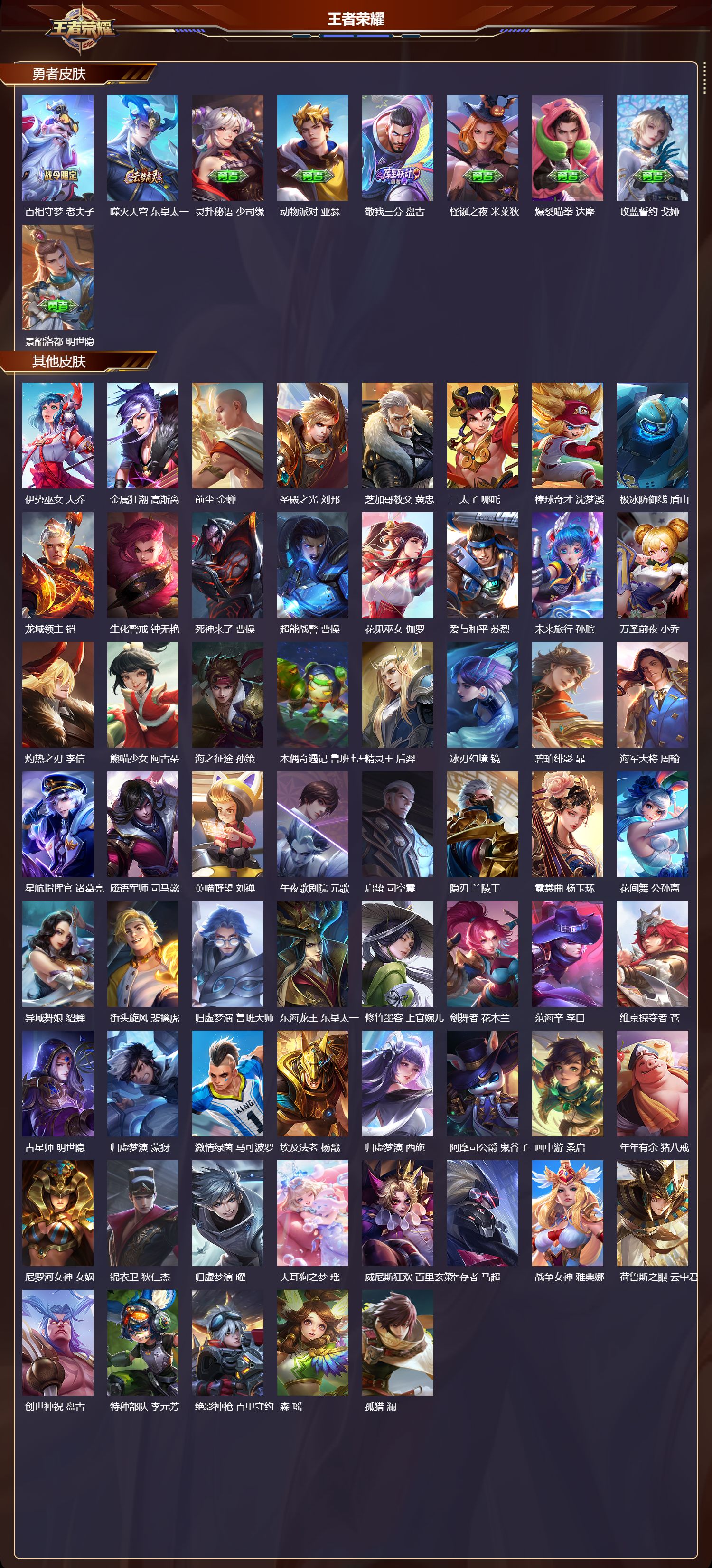 WZMK3415668王者荣耀账号详情图6 WZMK3415668王者荣耀账号详情图6