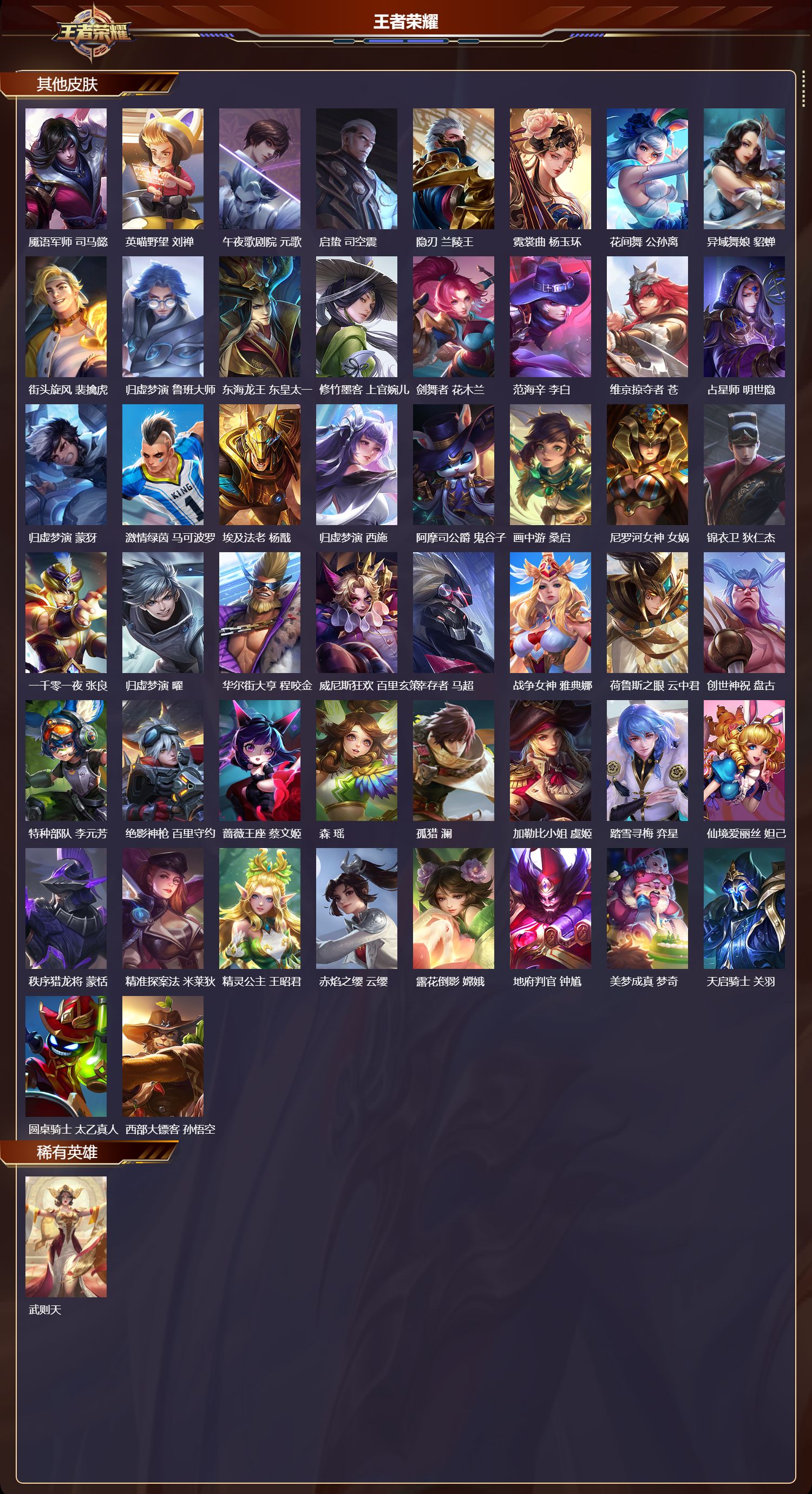 WZQM3479498王者荣耀账号详情图7