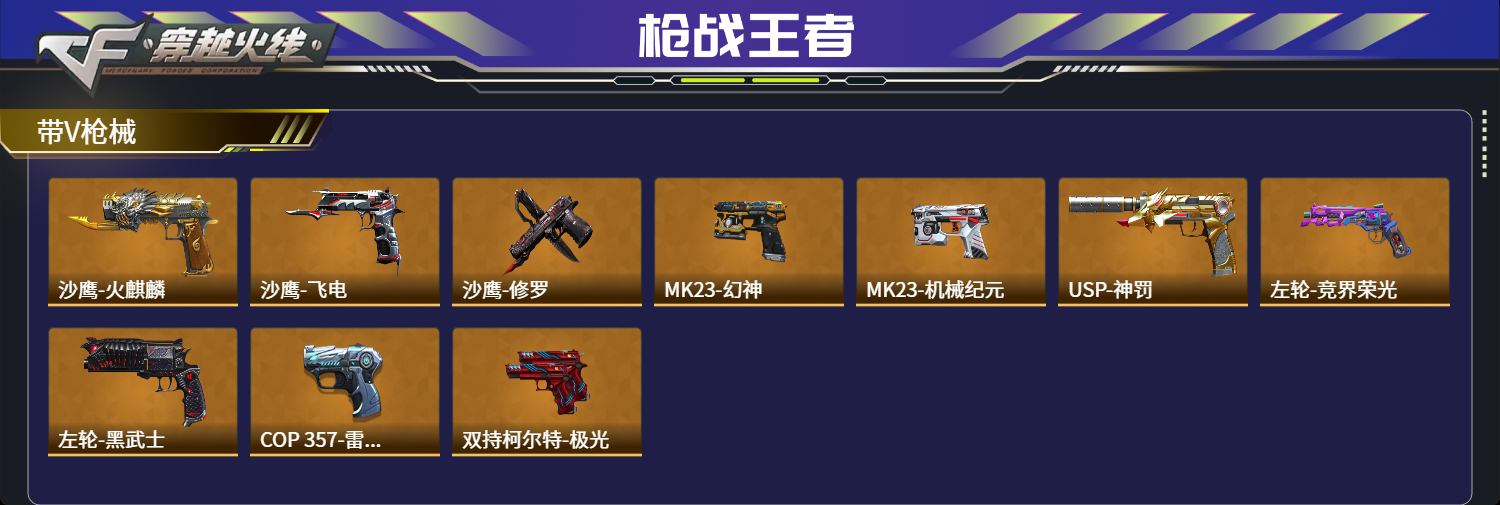 CFMFFWY42197枪战王者账号详情图3