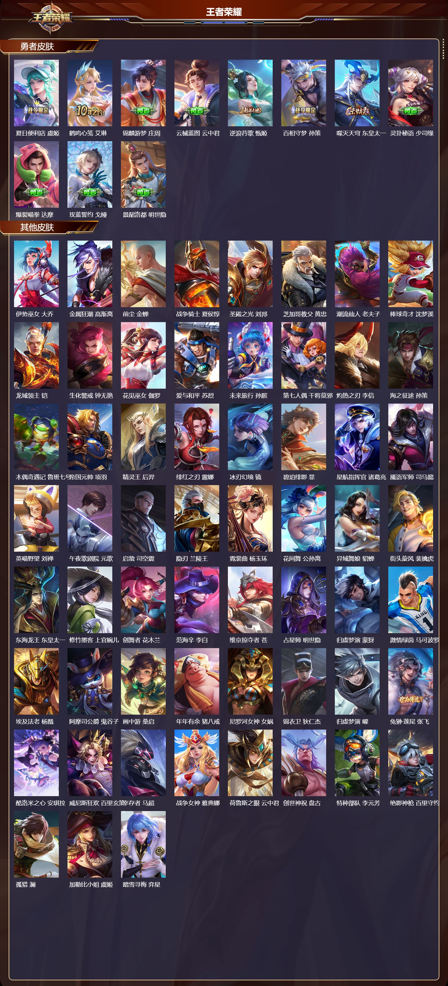 WZMK3406122王者荣耀账号详情图5 WZMK3406122王者荣耀账号详情图5