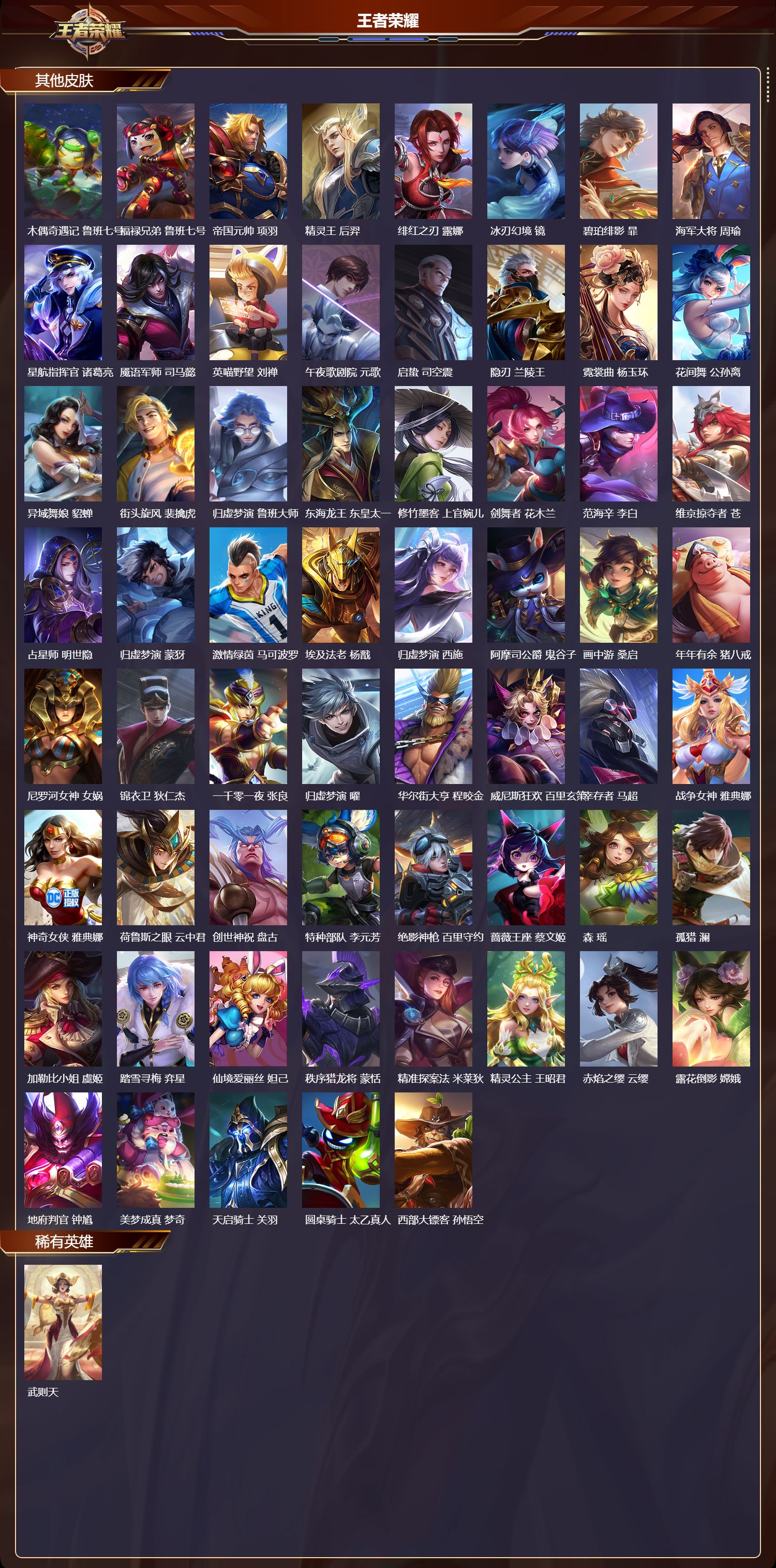 WZMK3406104王者荣耀账号详情图7 WZMK3406104王者荣耀账号详情图7