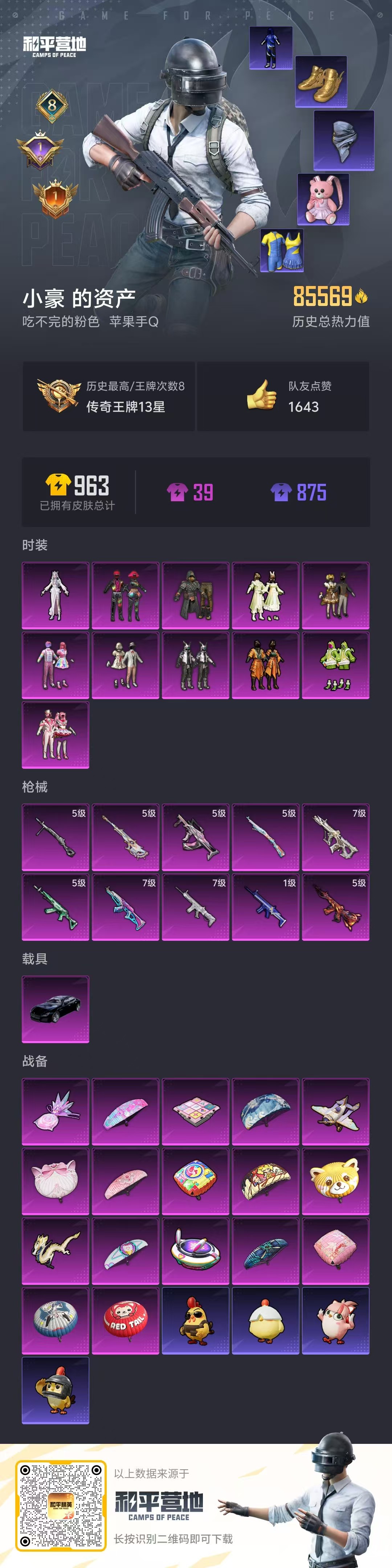 HPSJ3408983和平精英账号详情图2 HPSJ3408983和平精英账号详情图2