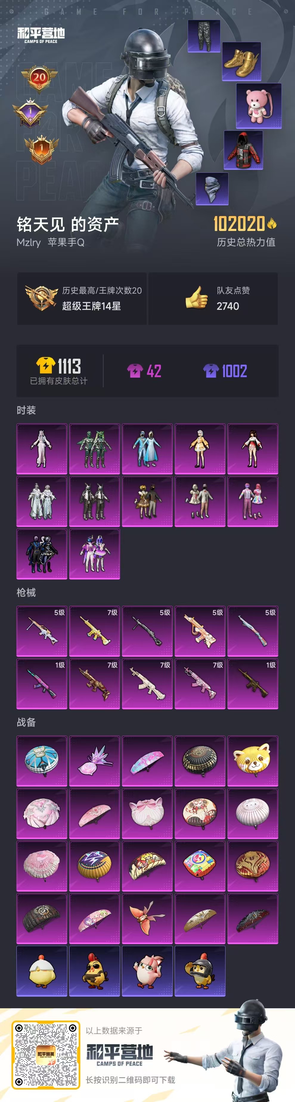 HPSJ3416109和平精英账号详情图3 HPSJ3416109和平精英账号详情图3