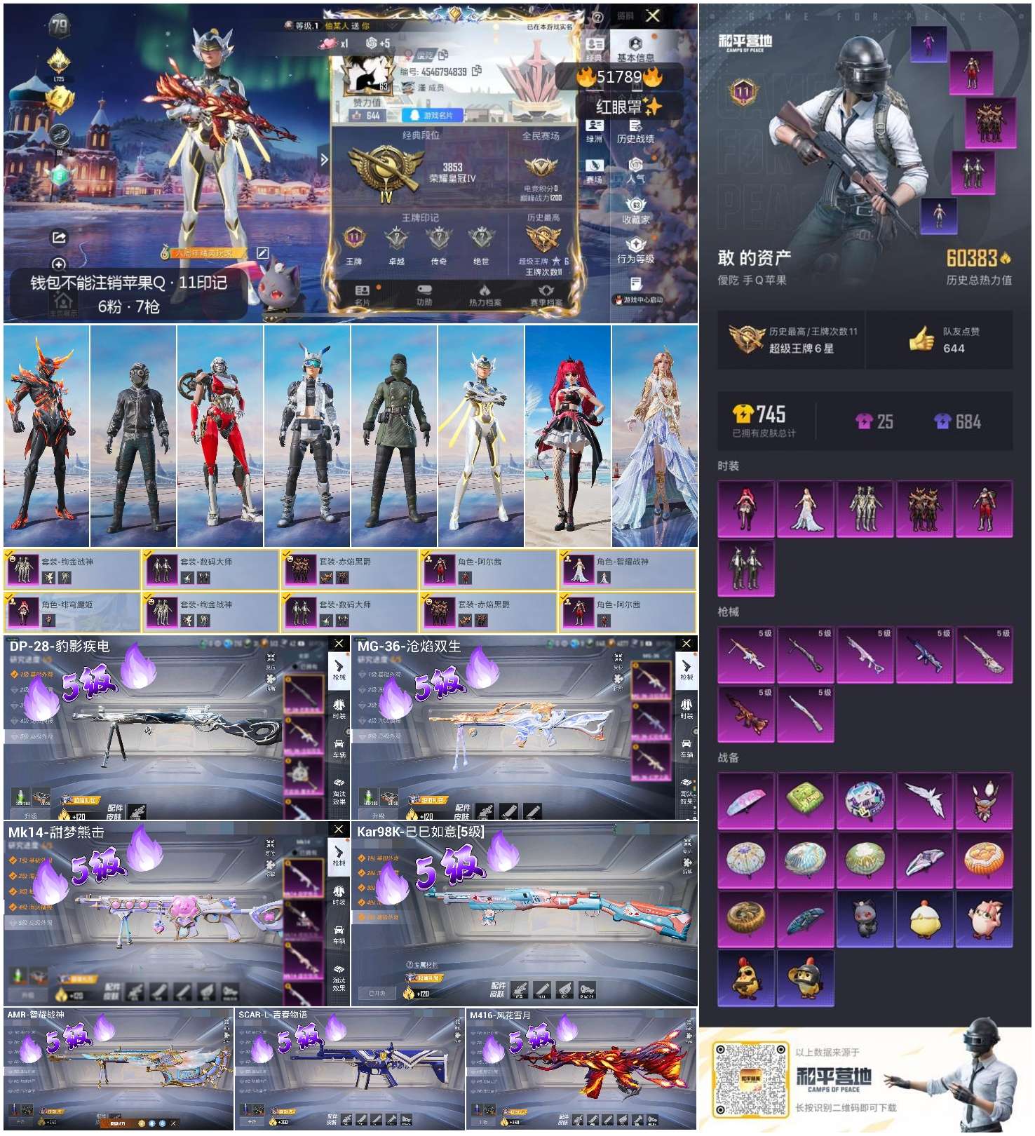 HPSJ3408991和平精英账号详情图3 HPSJ3408991和平精英账号详情图3