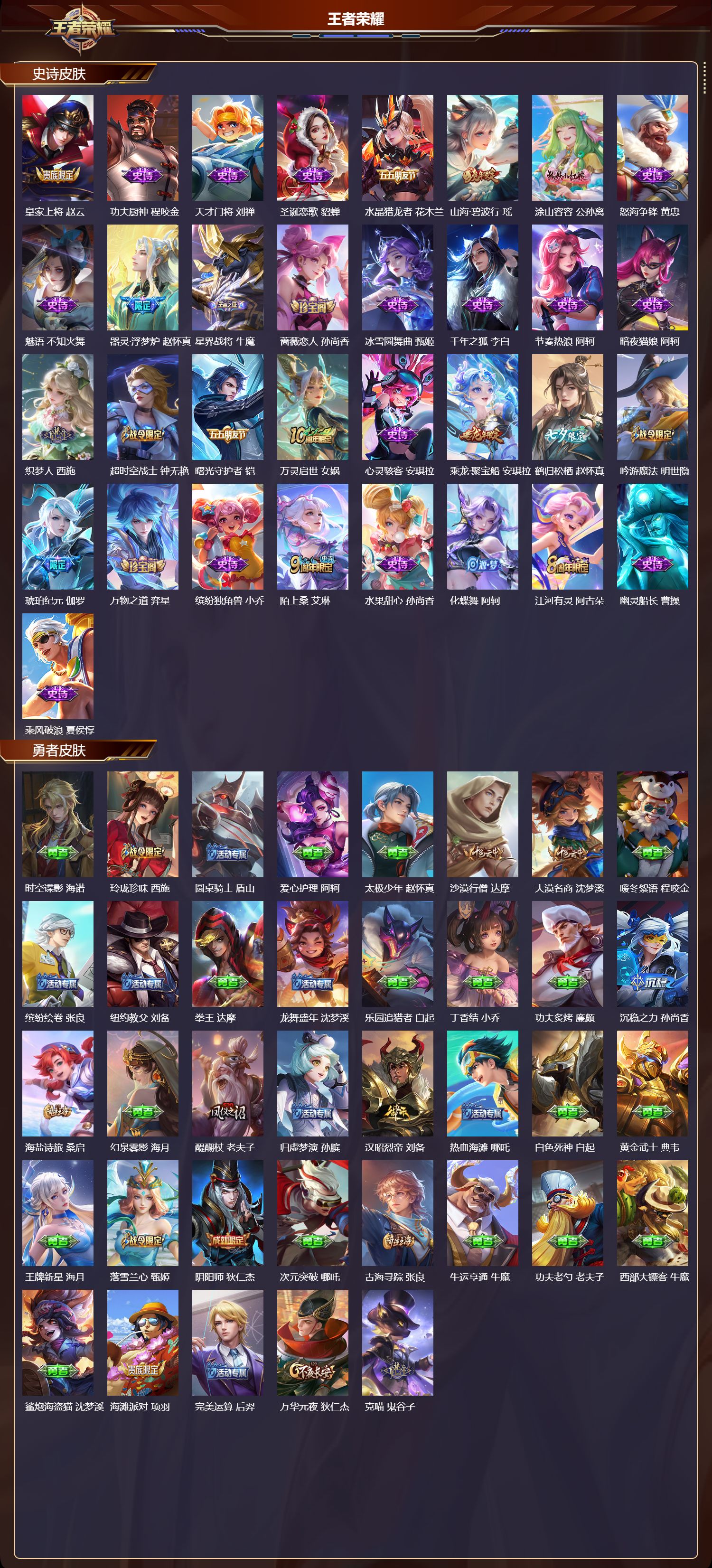 WZMK3414003王者荣耀账号详情图3 WZMK3414003王者荣耀账号详情图3