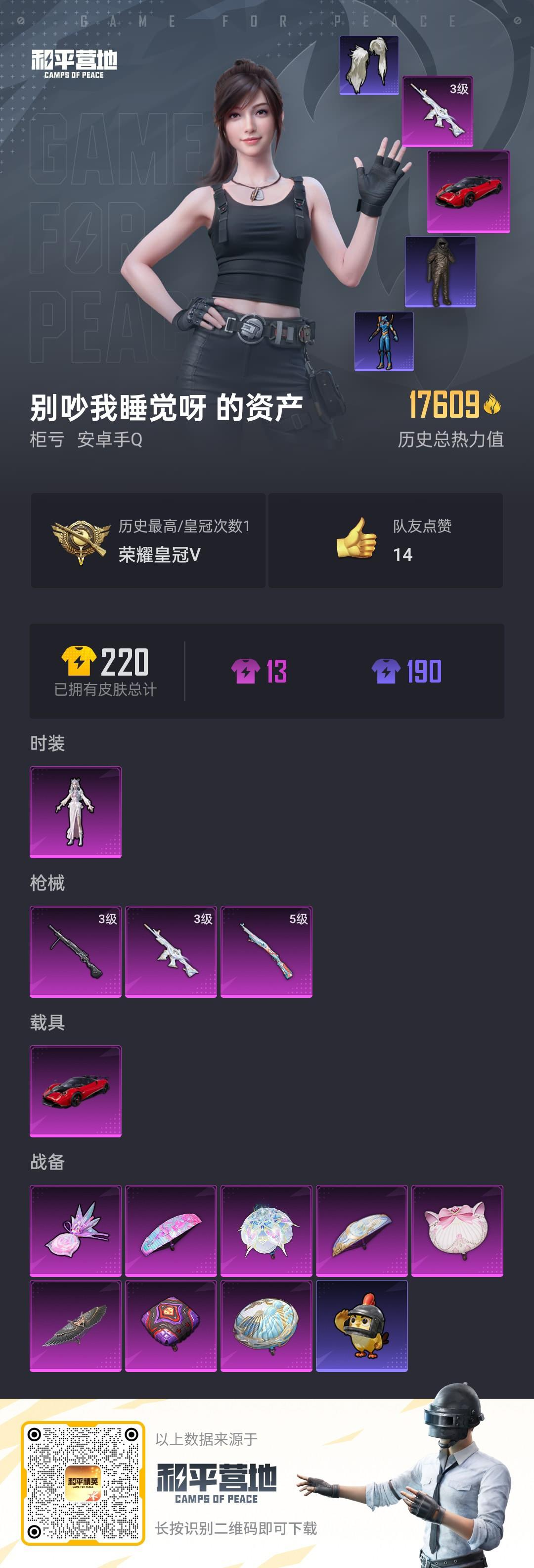 HPSJ3416103和平精英账号详情图3 HPSJ3416103和平精英账号详情图3