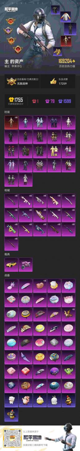 HPSJ3416095和平精英账号详情图3 HPSJ3416095和平精英账号详情图3