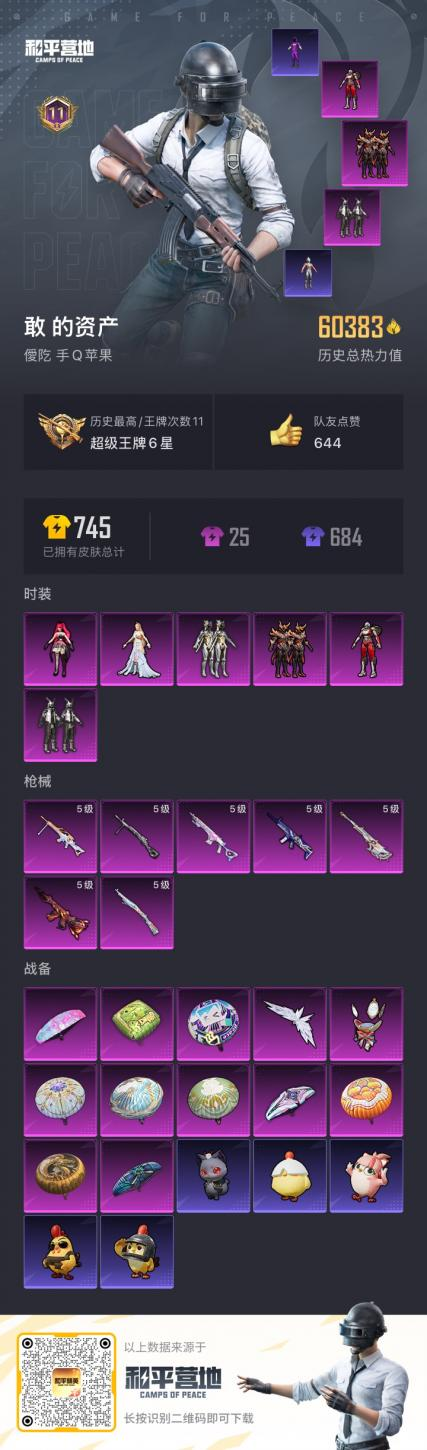 HPSJ3408991和平精英账号详情图4 HPSJ3408991和平精英账号详情图4