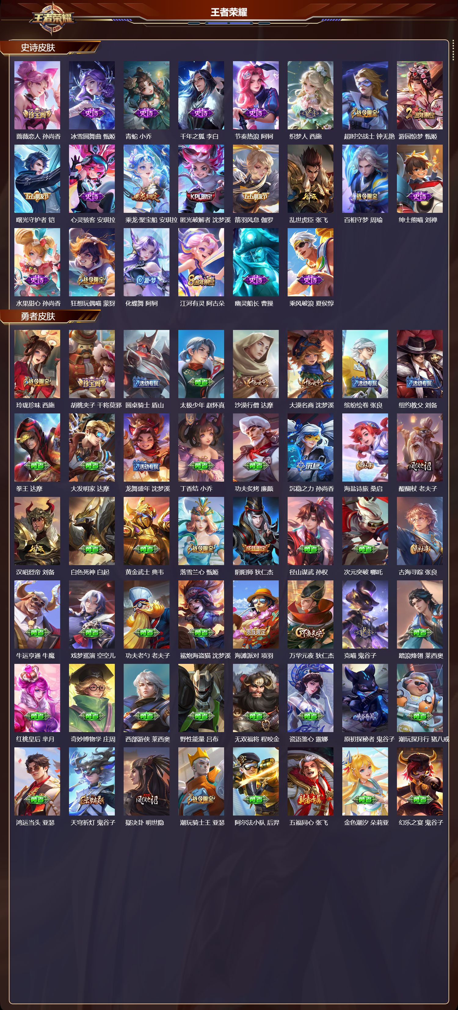 WZMK3406122王者荣耀账号详情图3 WZMK3406122王者荣耀账号详情图3