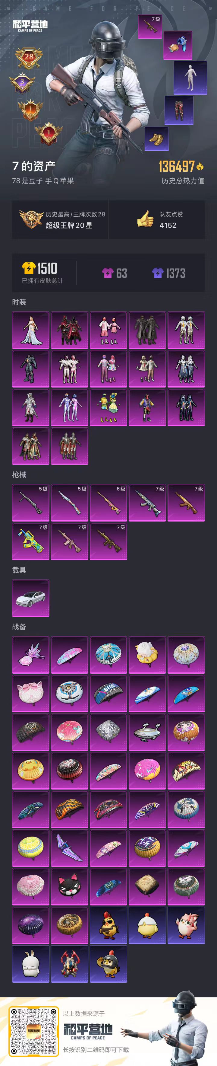 HPSJ3416092和平精英账号详情图3 HPSJ3416092和平精英账号详情图3