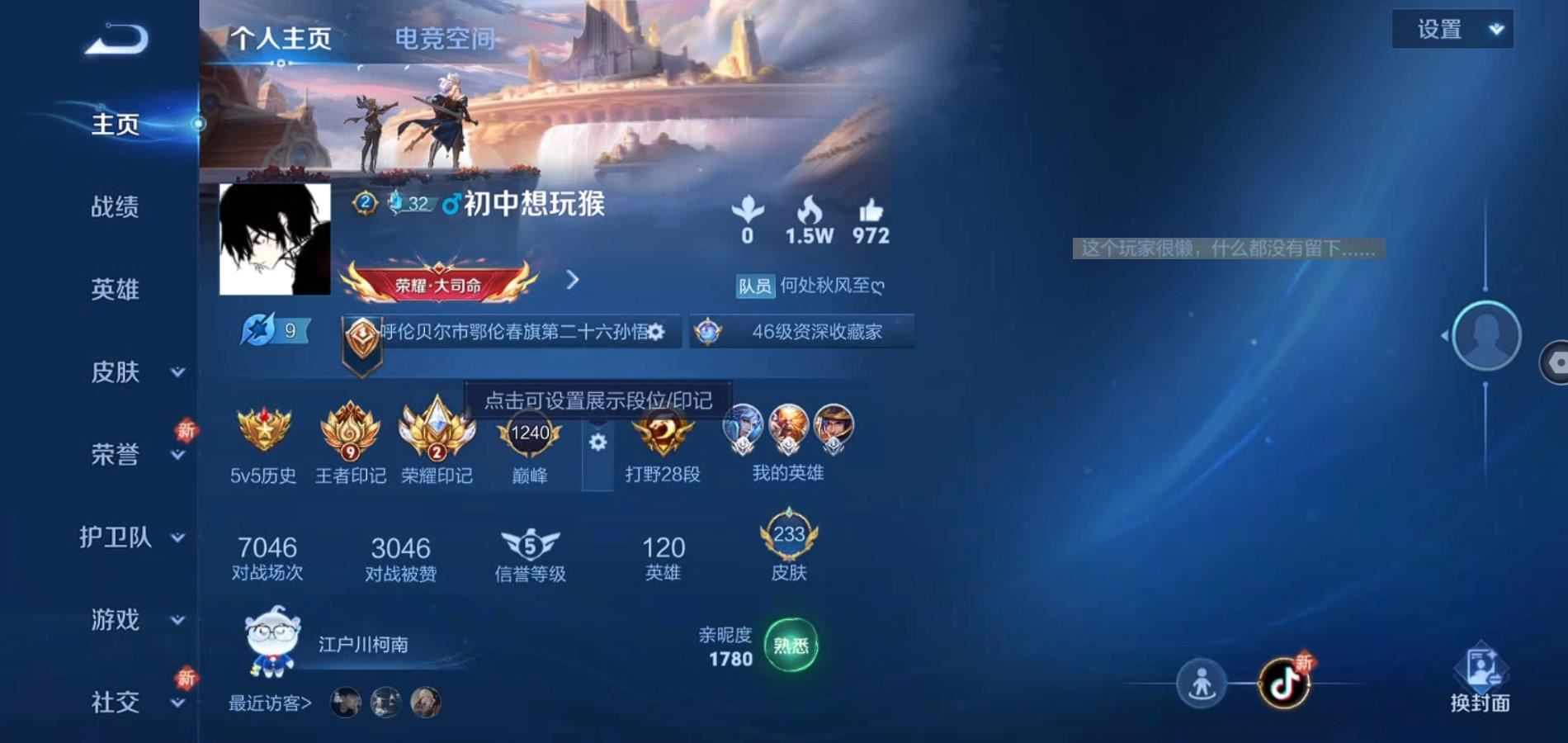 WZCMW424474王者荣耀账号详情图2