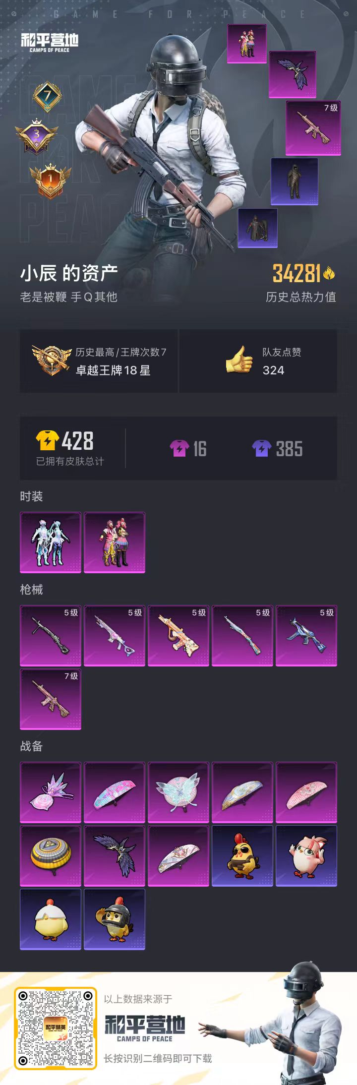 HPSJ3416090和平精英账号详情图3 HPSJ3416090和平精英账号详情图3