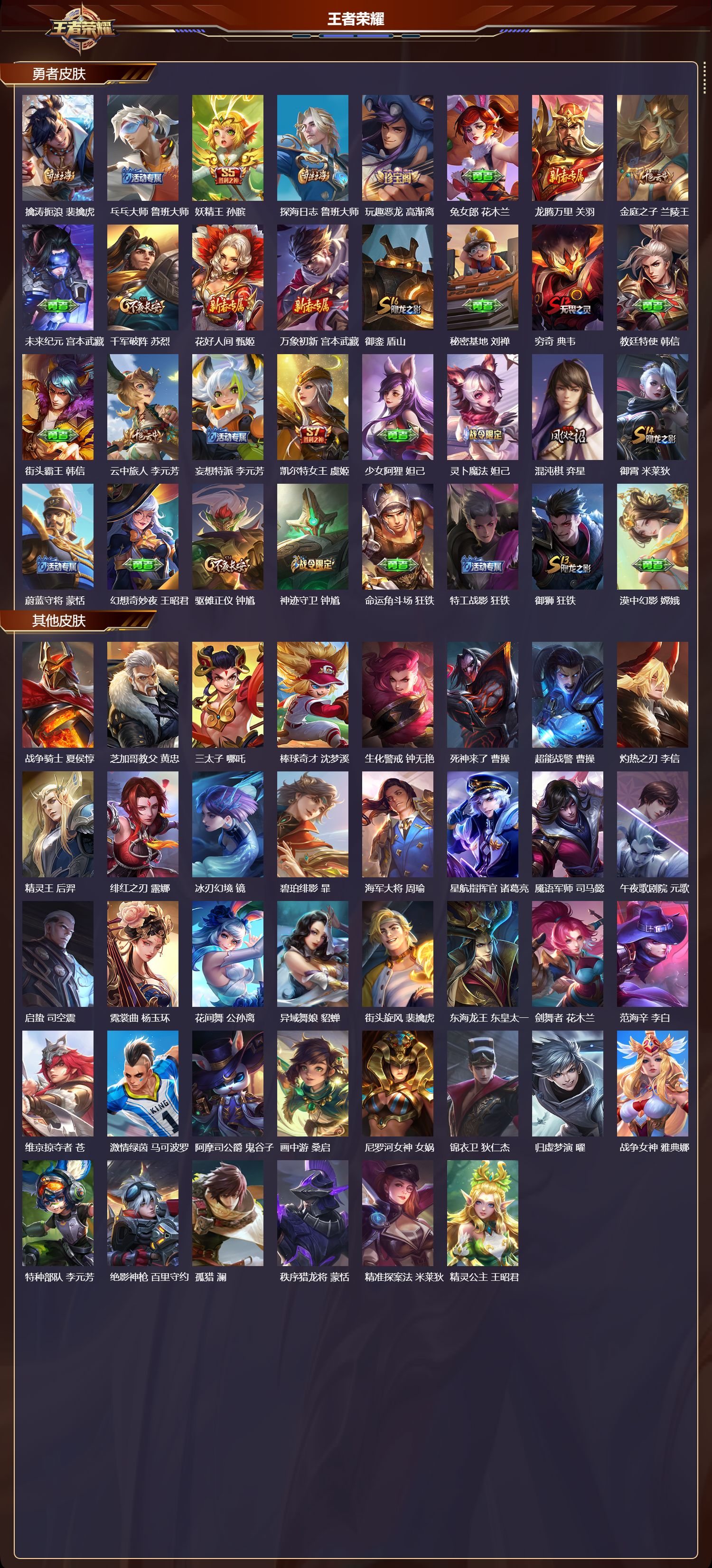 WZMK3406102王者荣耀账号详情图4 WZMK3406102王者荣耀账号详情图4