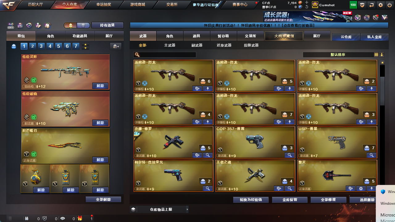 CFCMW425160穿越火线账号详情图10