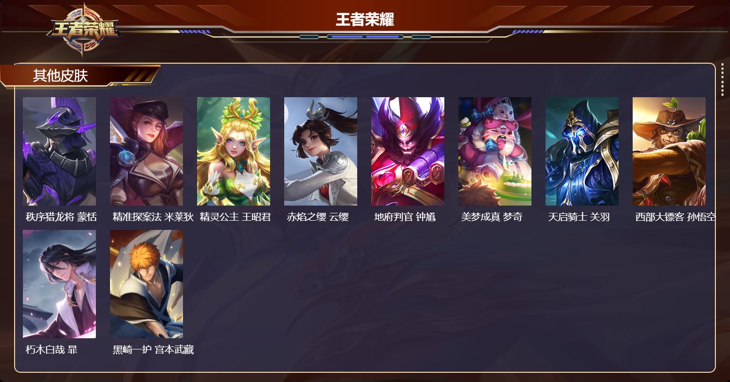 WZMK3406122王者荣耀账号详情图6 WZMK3406122王者荣耀账号详情图6