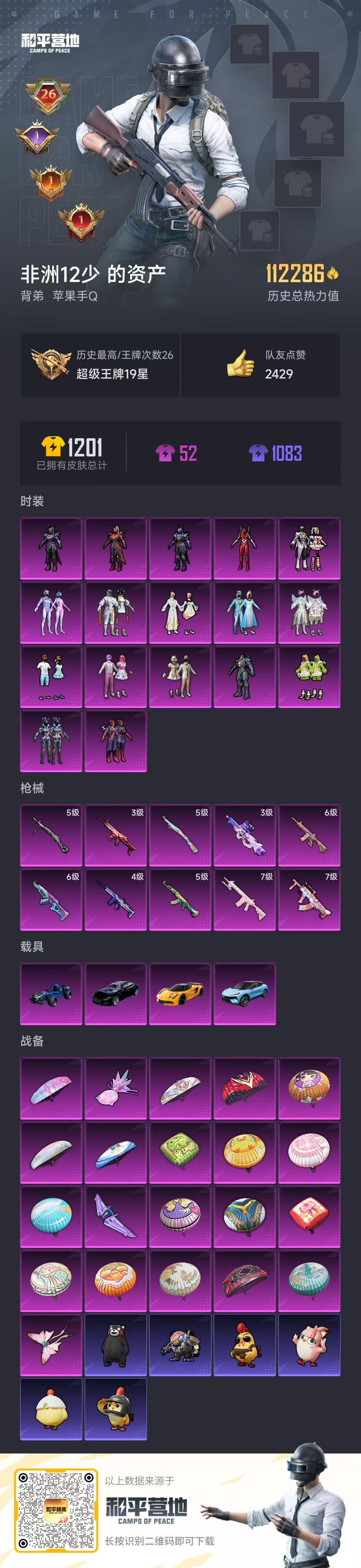 HPSJ3416091和平精英账号详情图3 HPSJ3416091和平精英账号详情图3