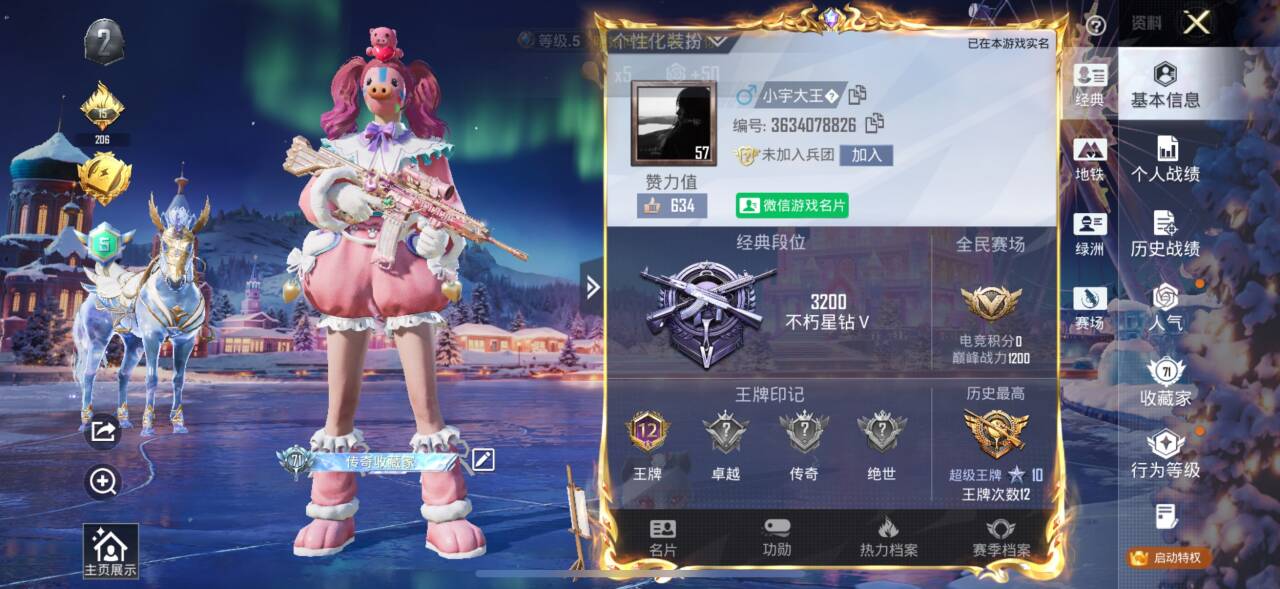 HPSJ3413098和平精英账号详情图2 HPSJ3413098和平精英账号详情图2