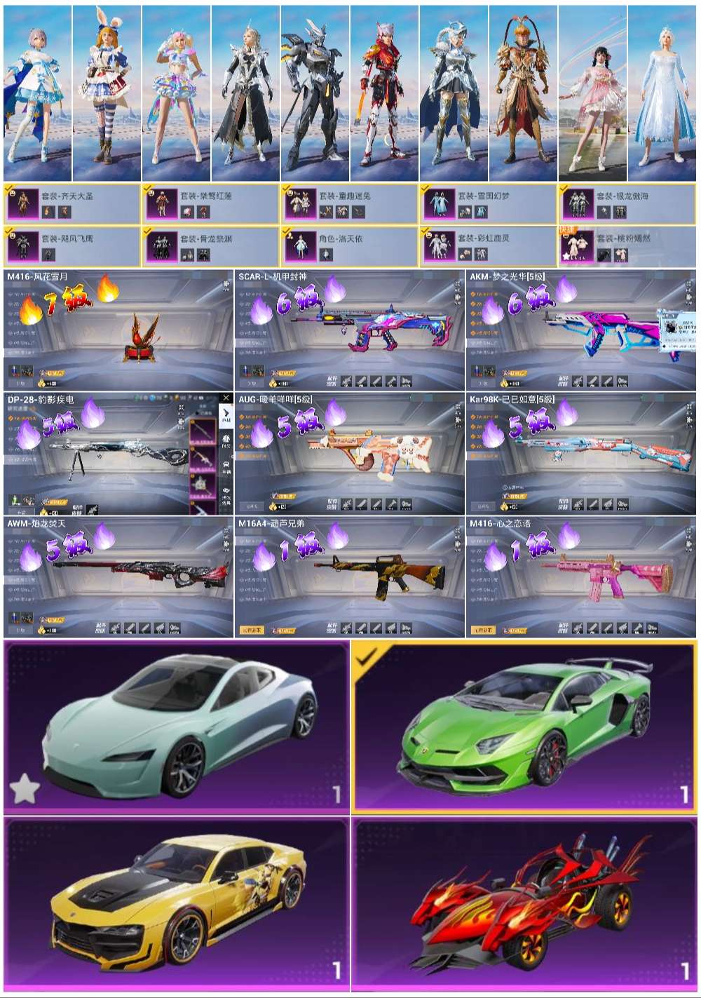 HPSJ3417056和平精英账号详情图4 HPSJ3417056和平精英账号详情图4