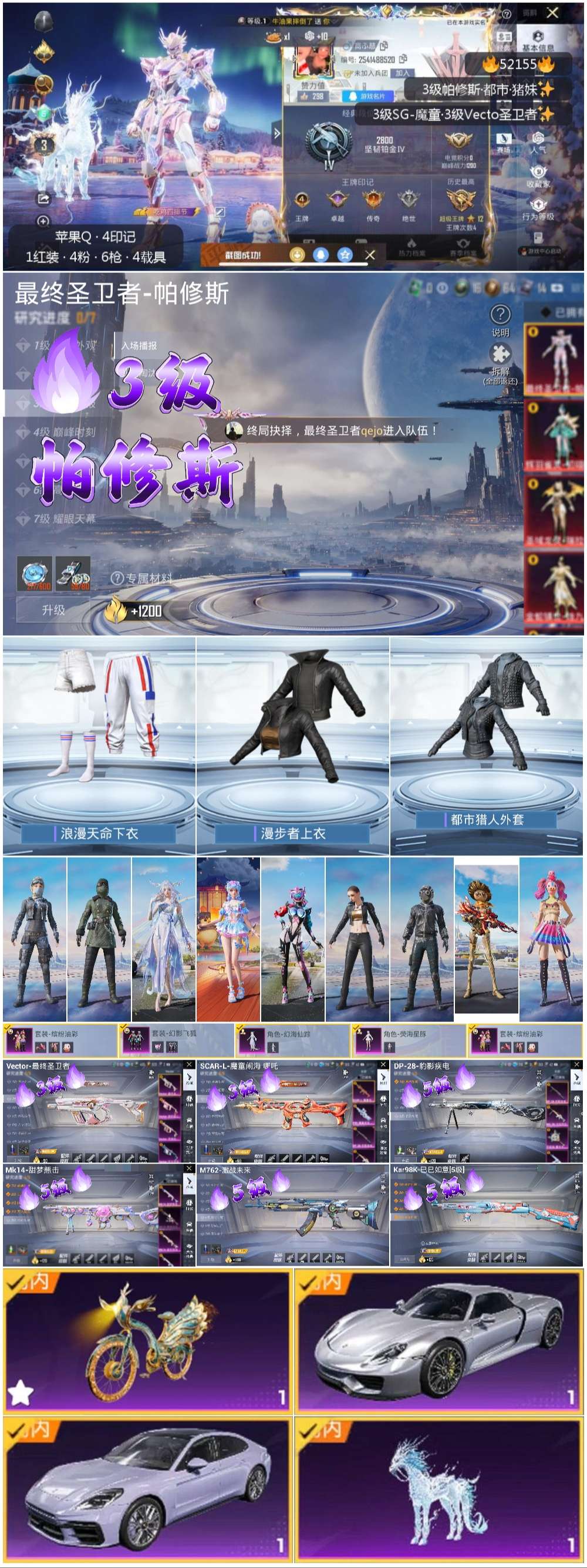 HPSJ3417079和平精英账号详情图4 HPSJ3417079和平精英账号详情图4