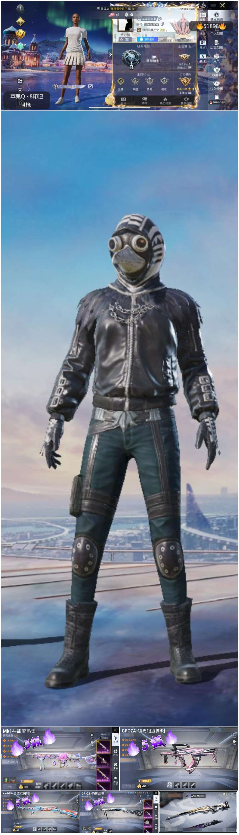 HPSJ3413308和平精英账号详情图4 HPSJ3413308和平精英账号详情图4