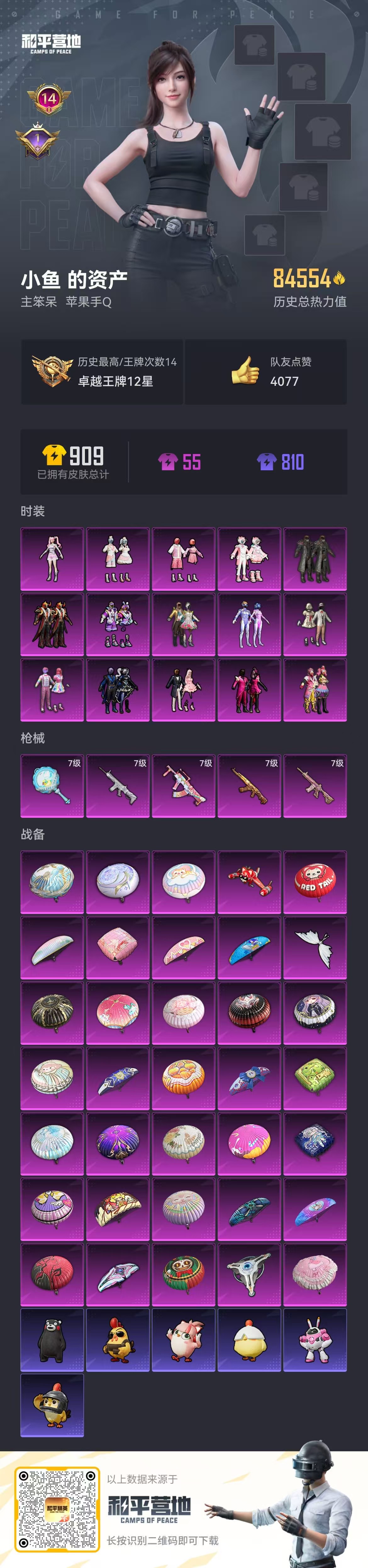 HPSJ3417088和平精英账号详情图3 HPSJ3417088和平精英账号详情图3