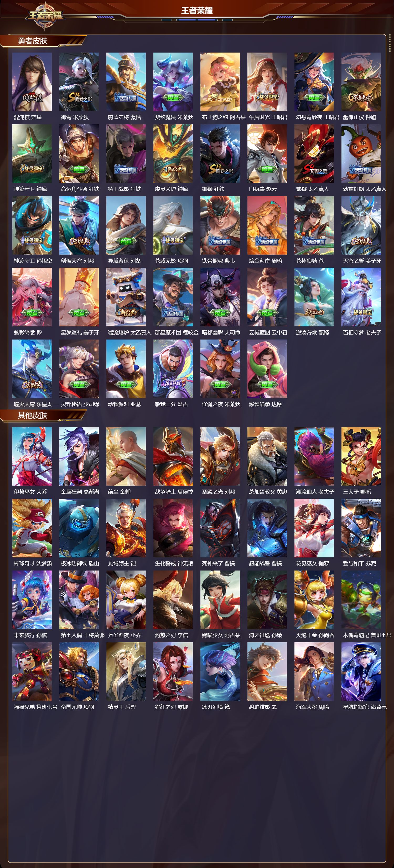 WZMK3409314王者荣耀账号详情图7