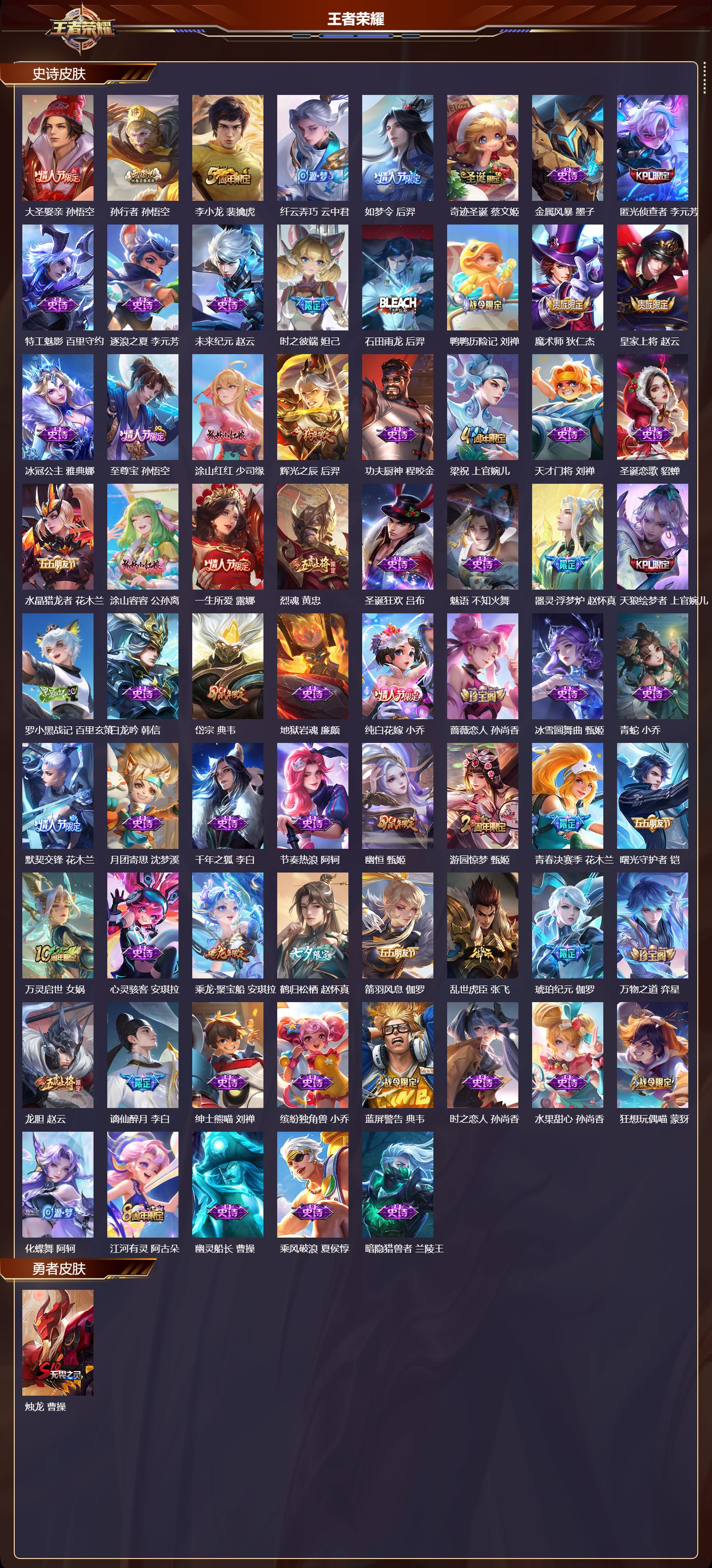 WZMK3409311王者荣耀账号详情图3 WZMK3409311王者荣耀账号详情图3