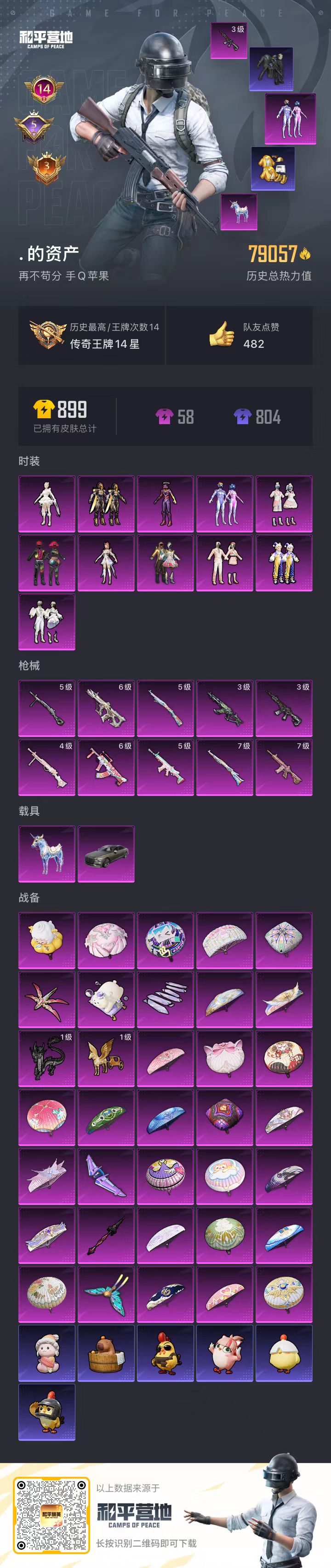 HPSJ3417053和平精英账号详情图3 HPSJ3417053和平精英账号详情图3