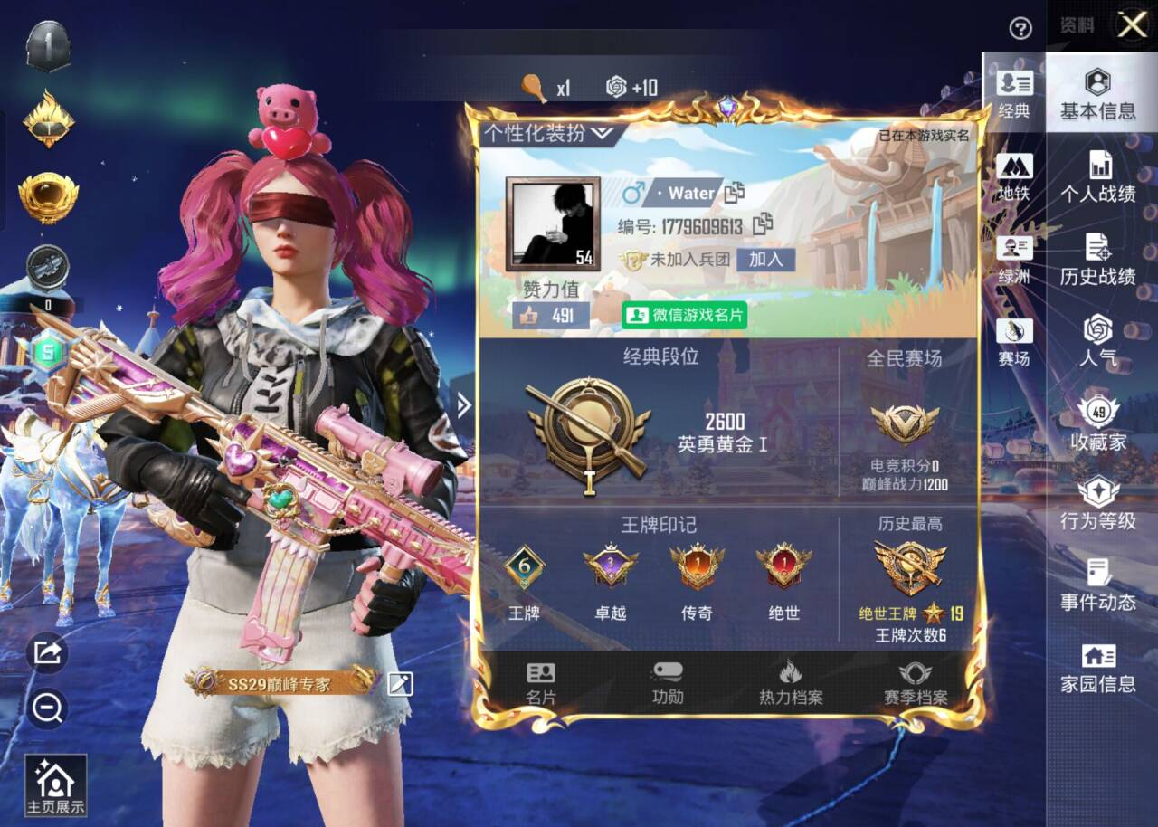 HPSJ3413086和平精英账号详情图4 HPSJ3413086和平精英账号详情图4