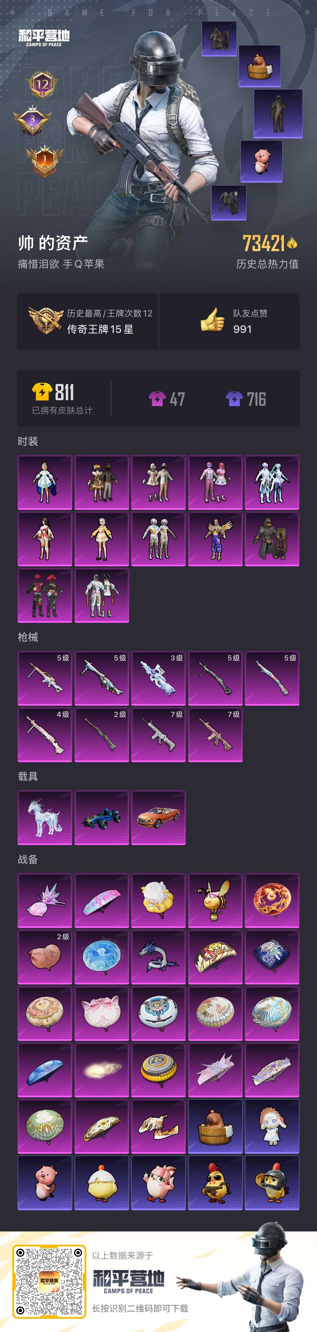 HPSJ3415169和平精英账号详情图3 HPSJ3415169和平精英账号详情图3