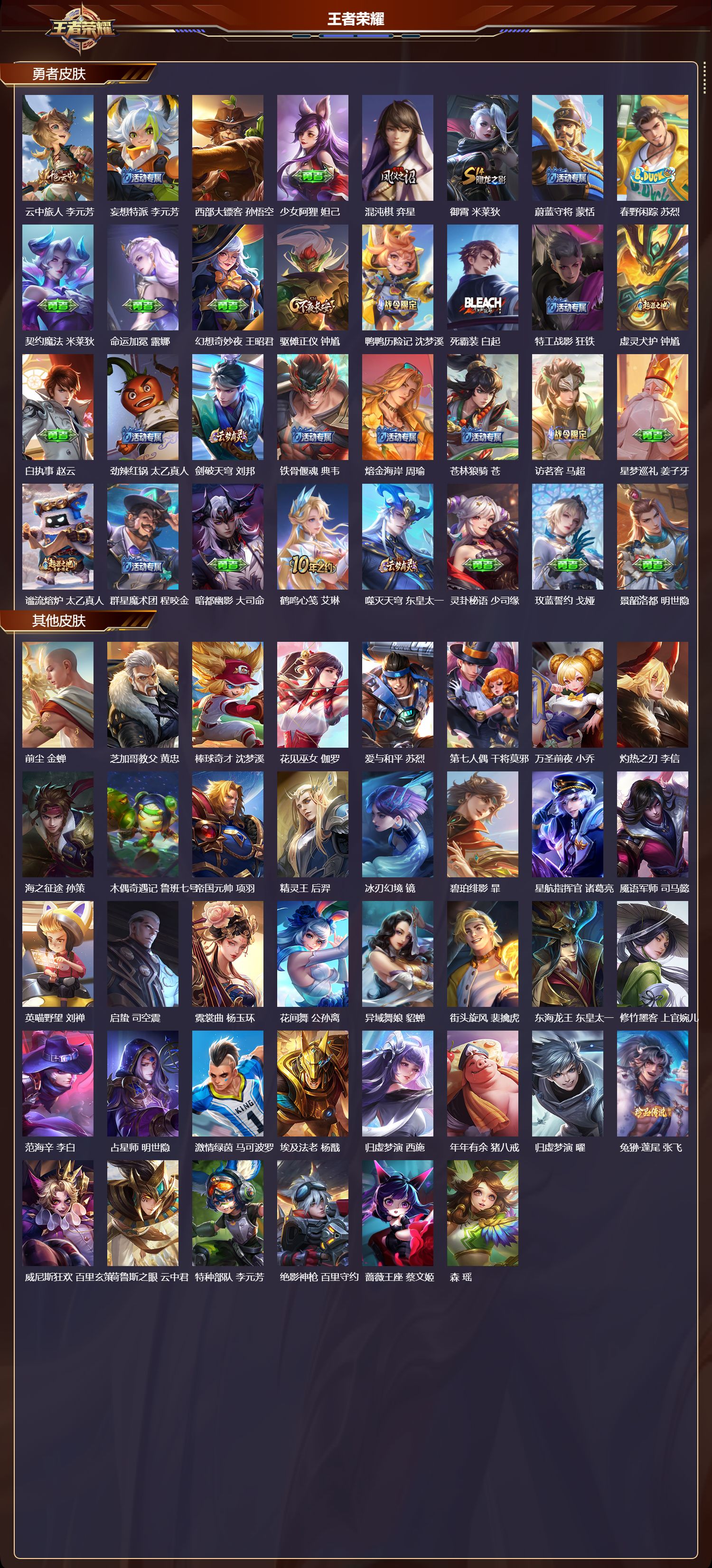 WZMK3410979王者荣耀账号详情图4 WZMK3410979王者荣耀账号详情图4