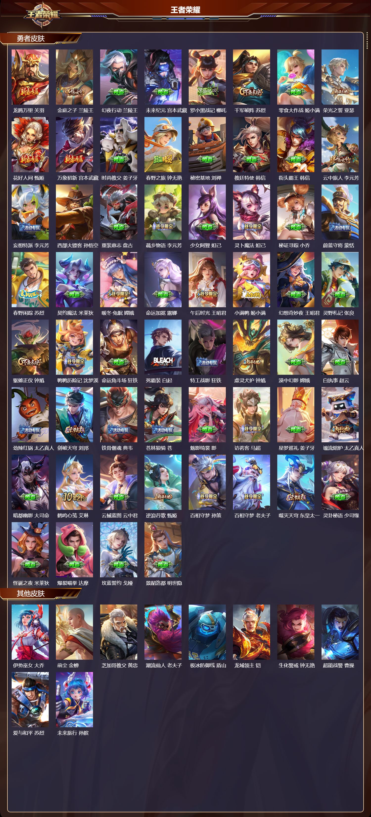 WZMK3410976王者荣耀账号详情图5 WZMK3410976王者荣耀账号详情图5