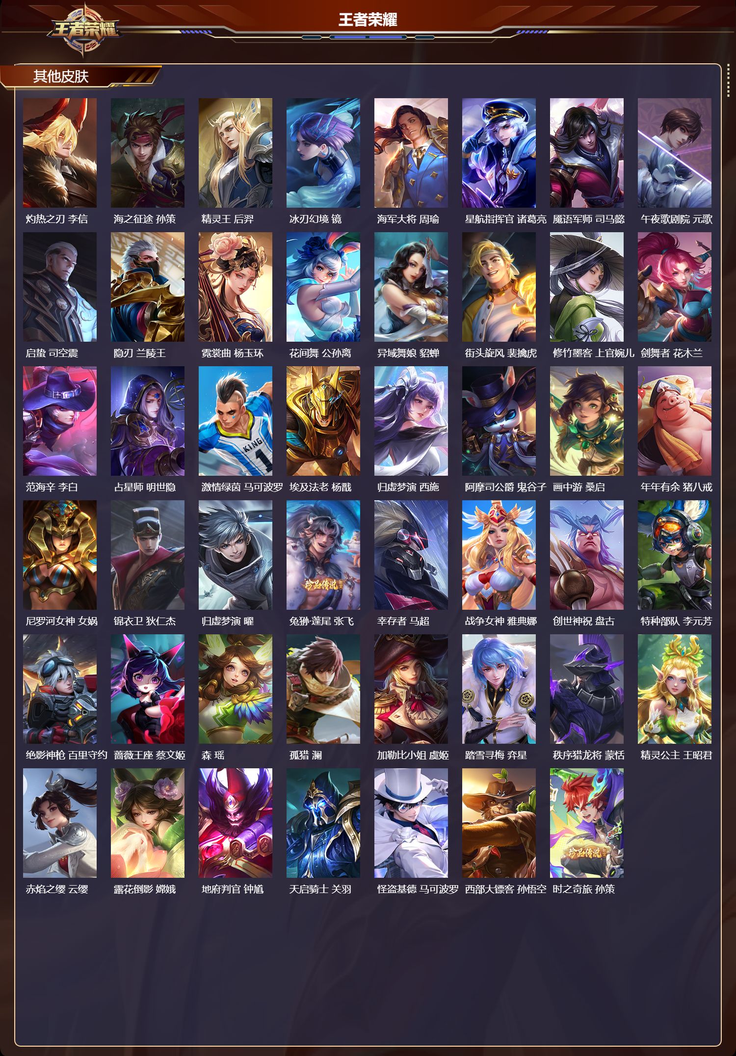 WZMK3410976王者荣耀账号详情图6 WZMK3410976王者荣耀账号详情图6