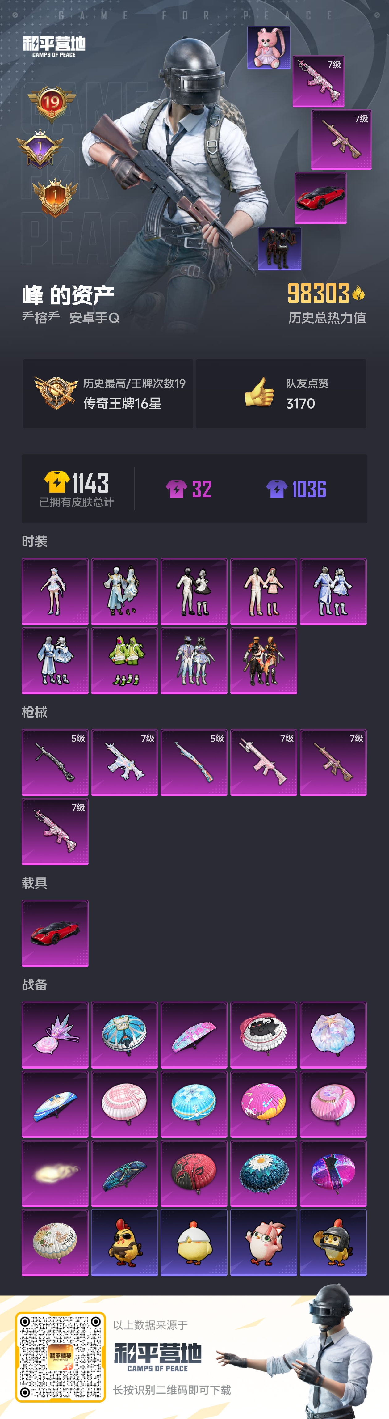 HPSJ3416085和平精英账号详情图4 HPSJ3416085和平精英账号详情图4