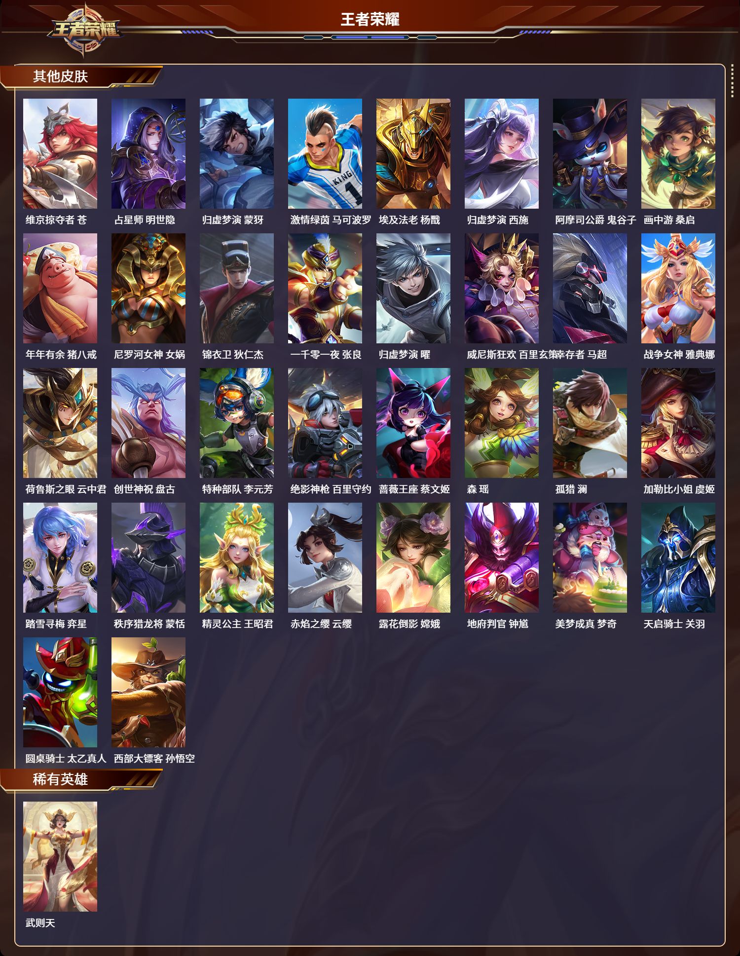 WZCMW415549王者荣耀账号详情图10