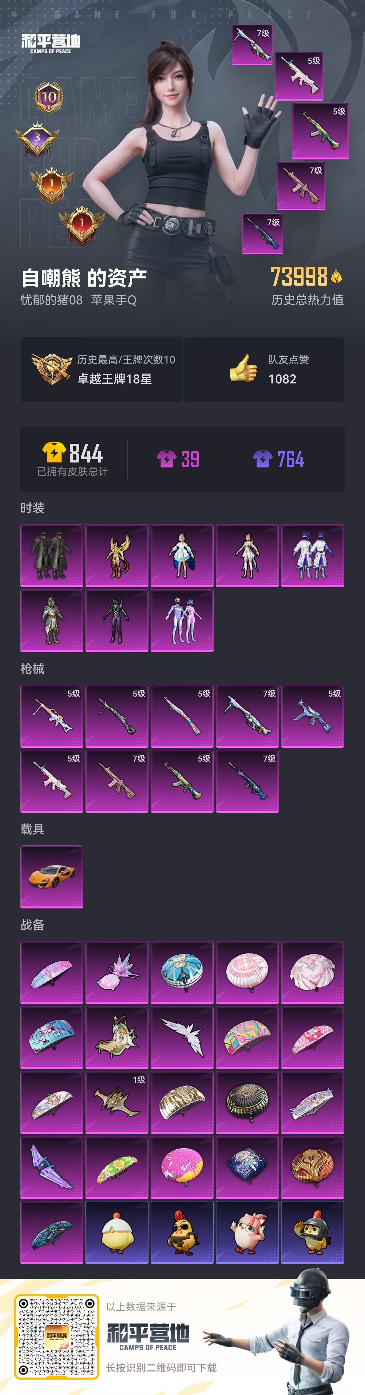 HPSJ3415120和平精英账号详情图3 HPSJ3415120和平精英账号详情图3