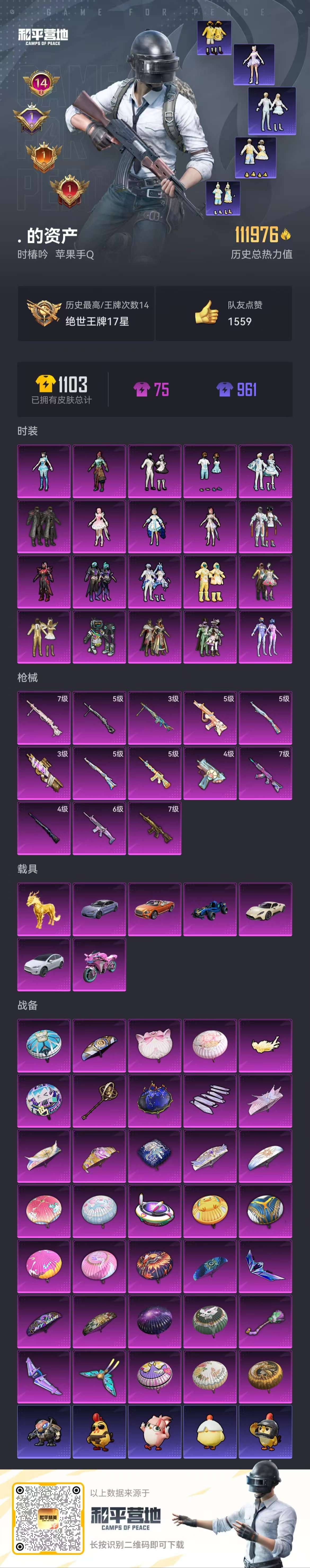 HPSJ3415091和平精英账号详情图3 HPSJ3415091和平精英账号详情图3