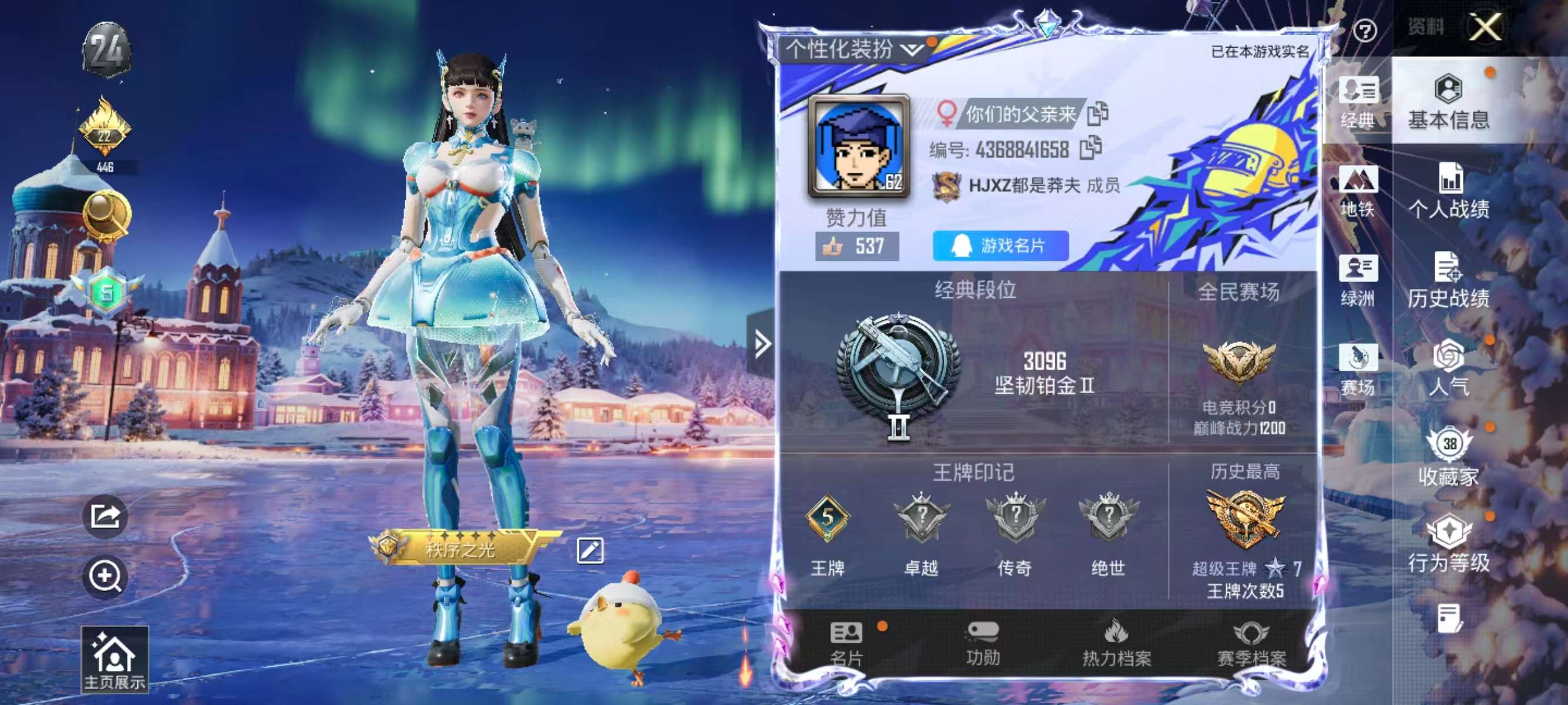 HPSJ3417529和平精英账号详情图3 HPSJ3417529和平精英账号详情图3