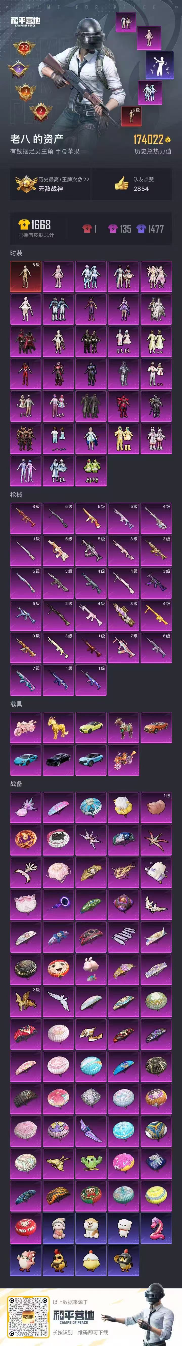 HPSJ3416055和平精英账号详情图4 HPSJ3416055和平精英账号详情图4