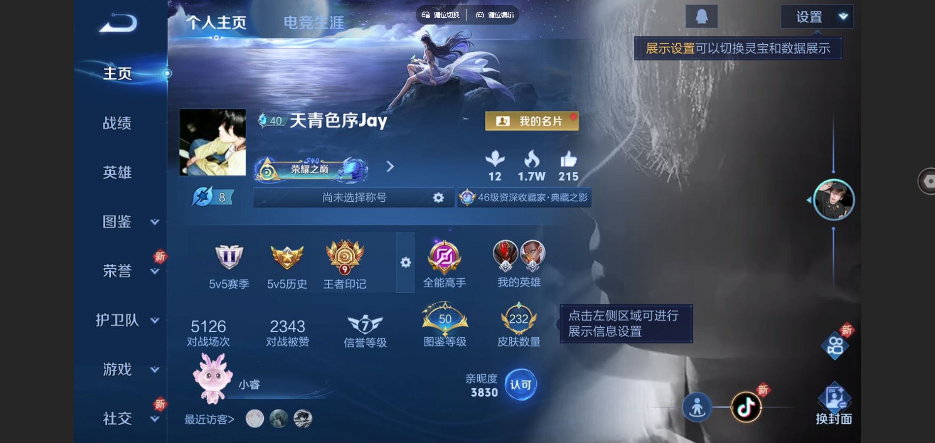 WZCMW424504王者荣耀账号详情图2 WZCMW424504王者荣耀账号详情图2