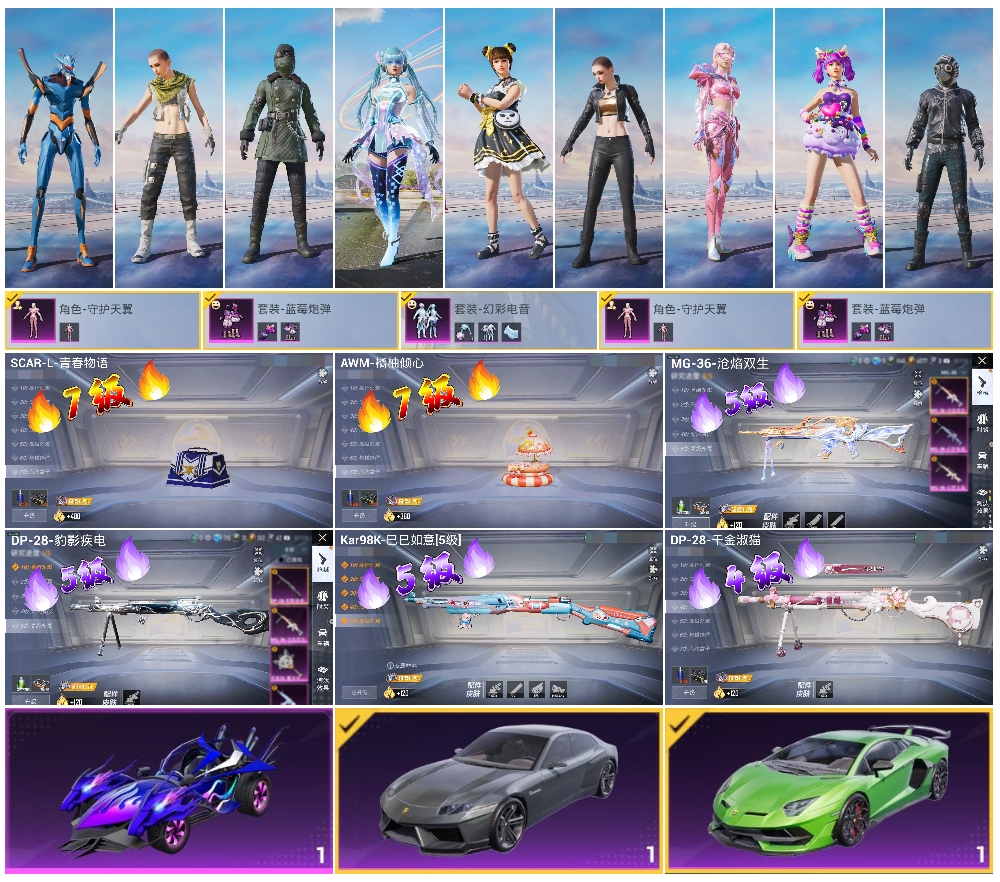 HPSJ3416053和平精英账号详情图3 HPSJ3416053和平精英账号详情图3